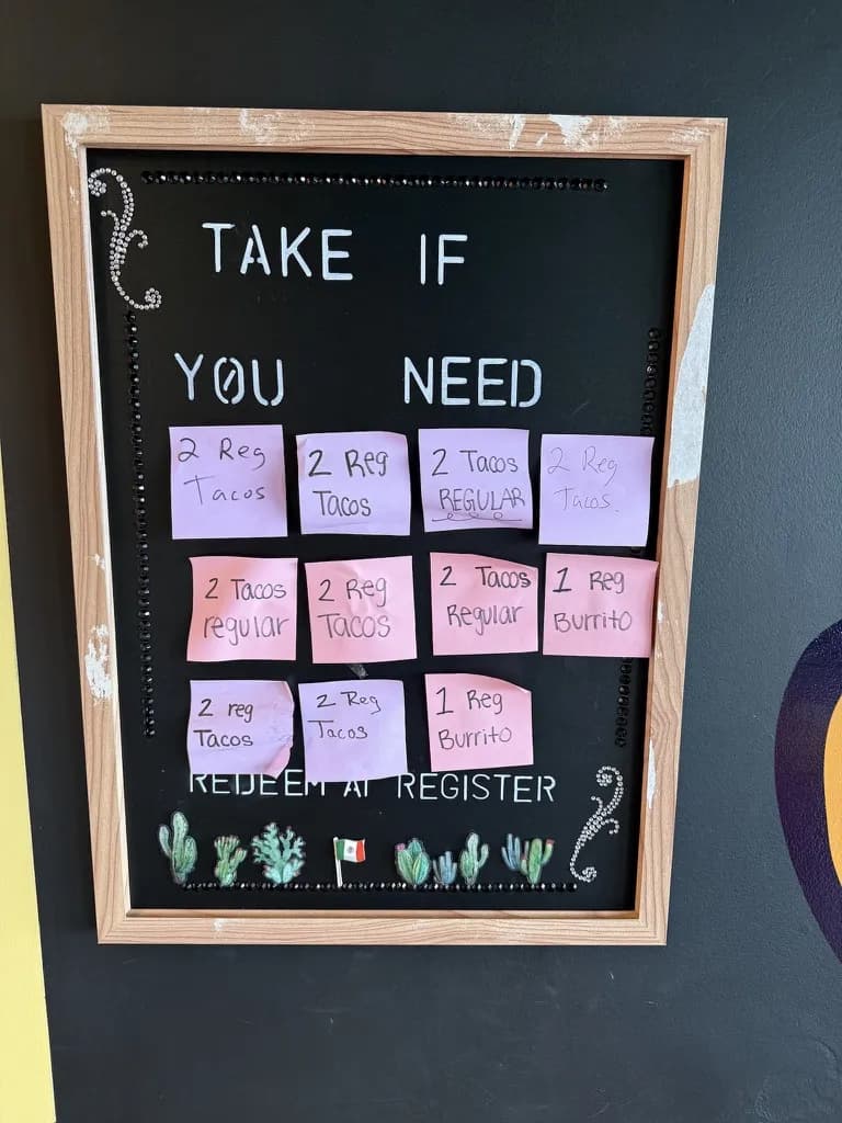 Take a number